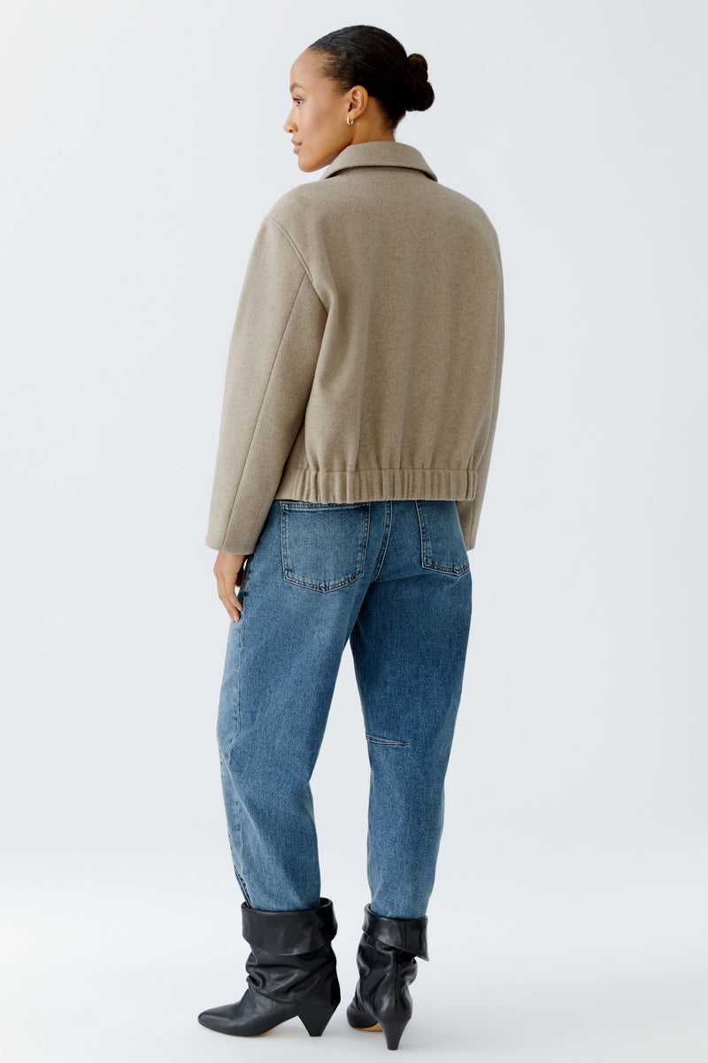 An image of the Oui Knitted Jacket
