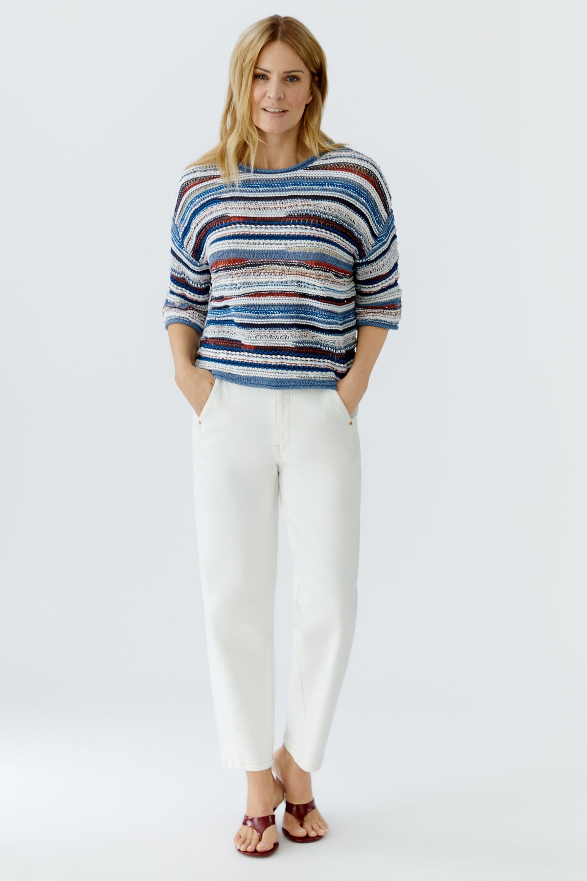 An image of the Oui Knitted Jumper