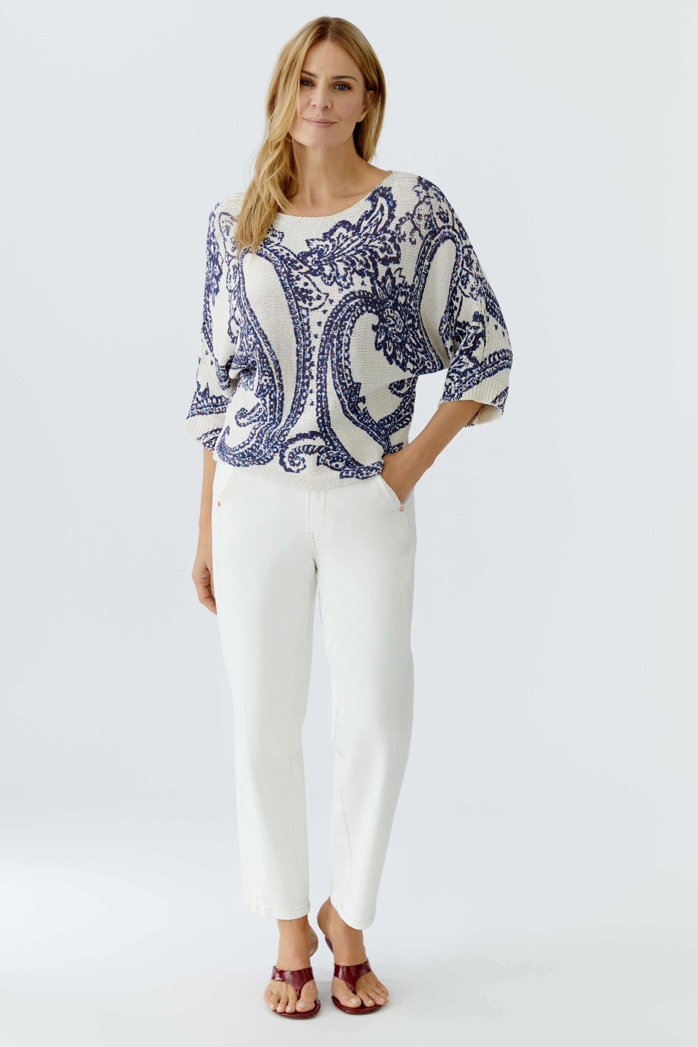 An image of the Oui Knitted Jumper