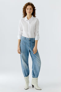 An image of the Oui Barrel Jeans
