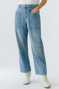 An image of the Oui Barrel Jeans