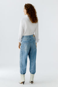 An image of the Oui Barrel Jeans
