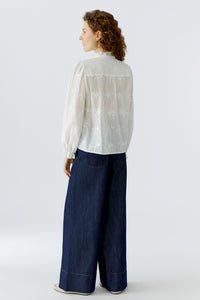An image of the Oui Woven Blouse