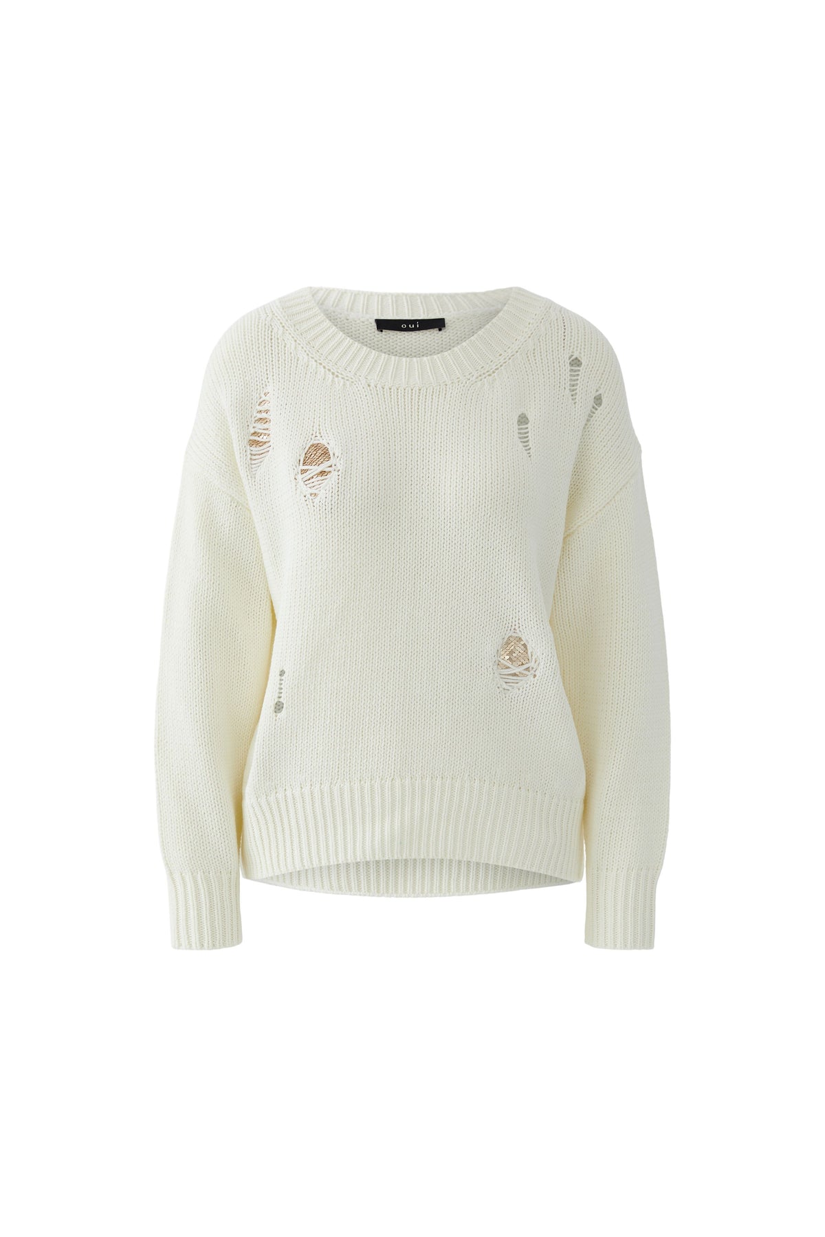 An image of the Oui Knitted Jumper