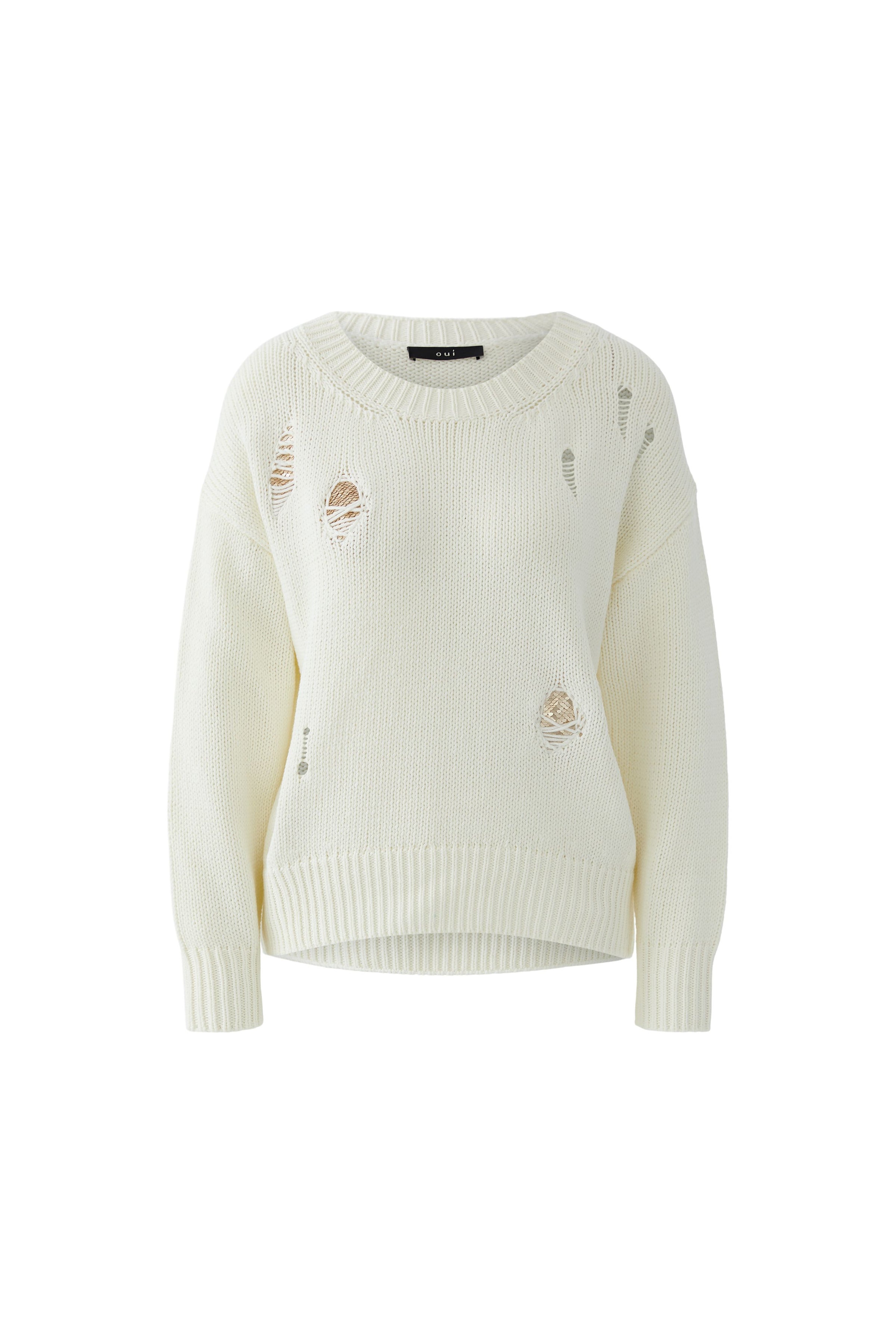 An image of the Oui Knitted Jumper