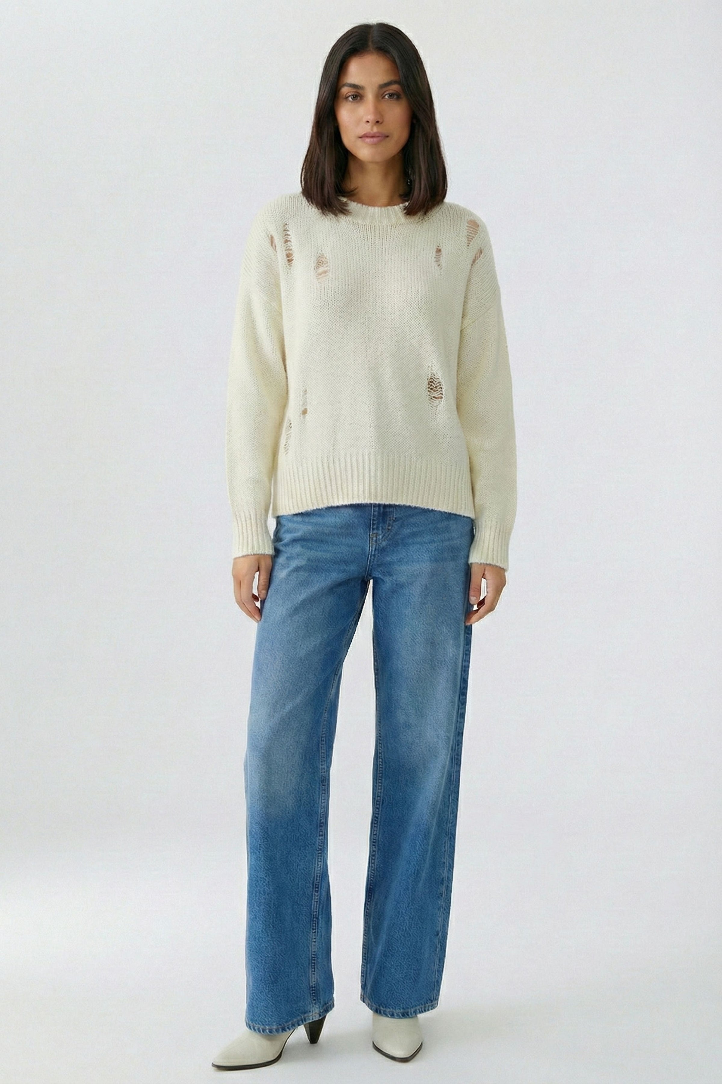 An image of the Oui Knitted Jumper