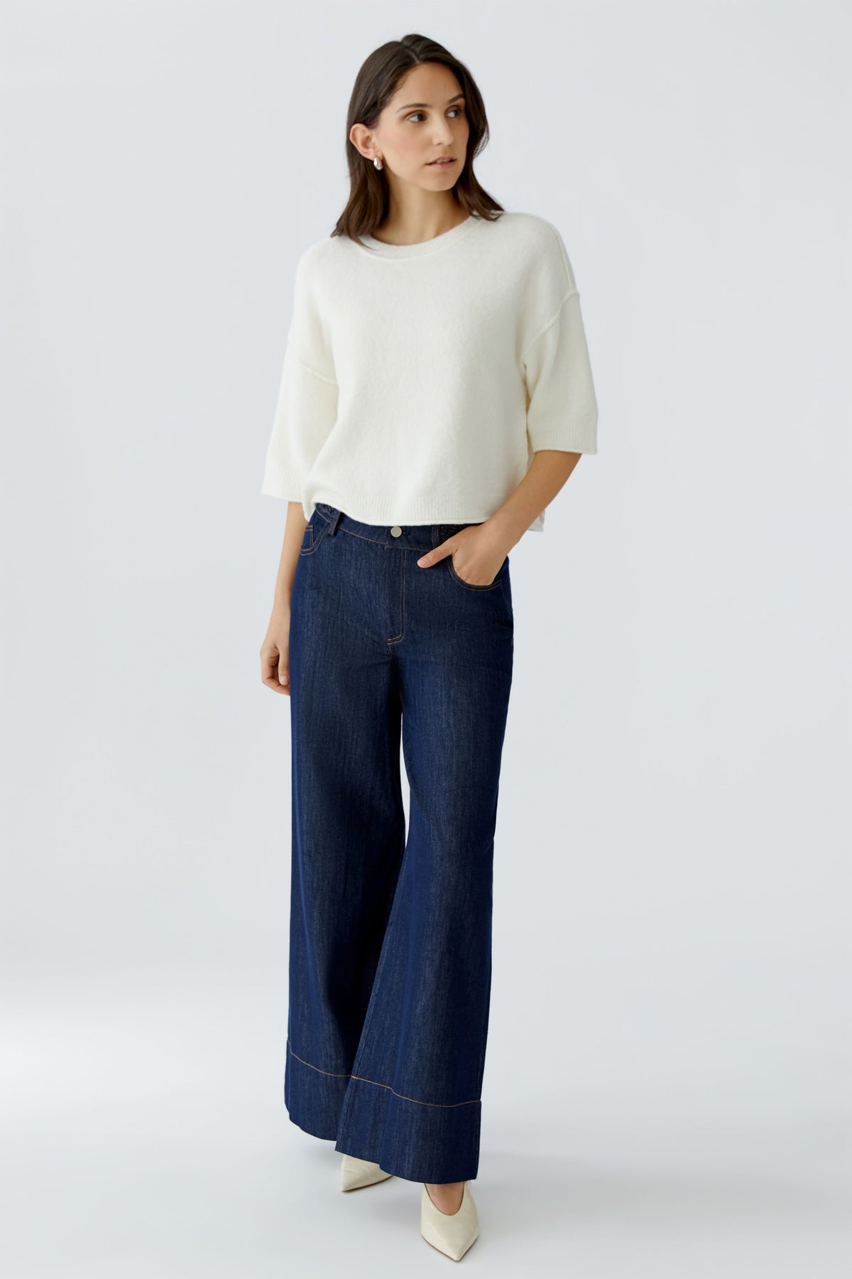 An image of the Oui Knitted Jumper