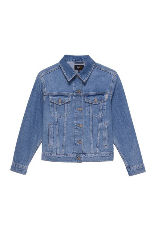 Rails Mulholland Jacket. A classic denim jacket in original blue vintage wash