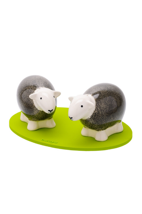 An image of The Herdy Company Herdy Sheep Salt & Pepper Shakers