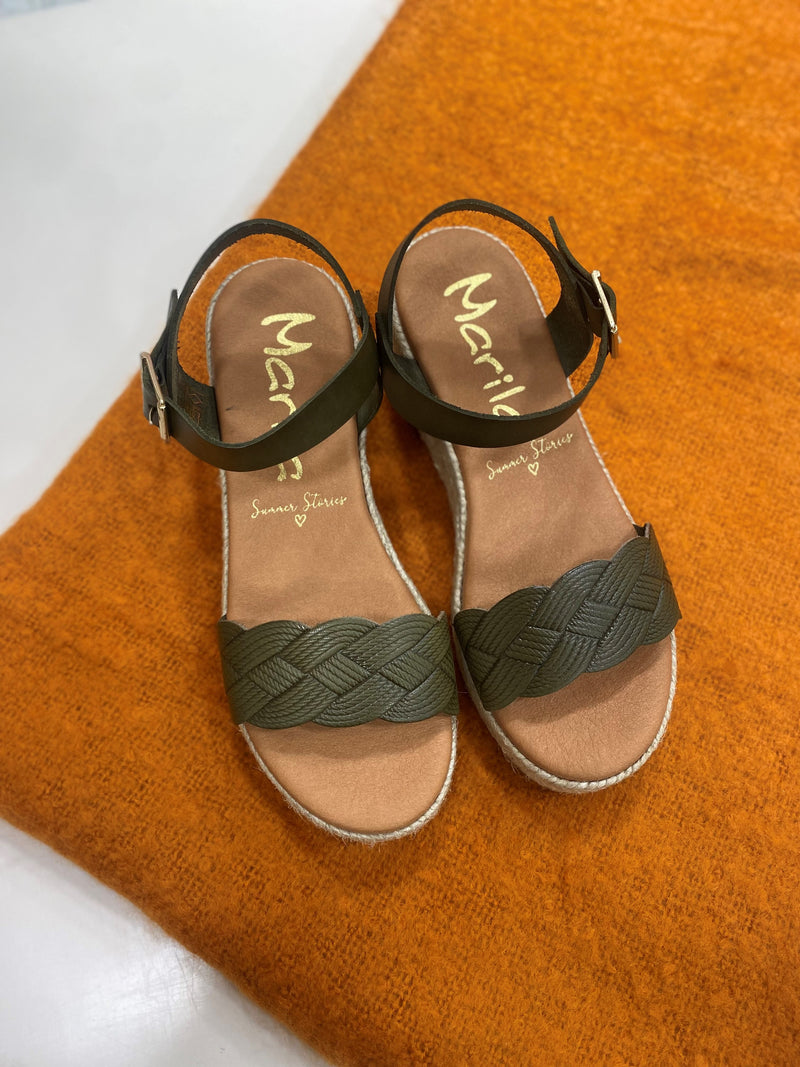 An image of the Marila Wedge Sling Back Sandal