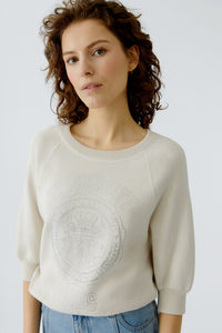 An image of the Oui Knitted Jumper