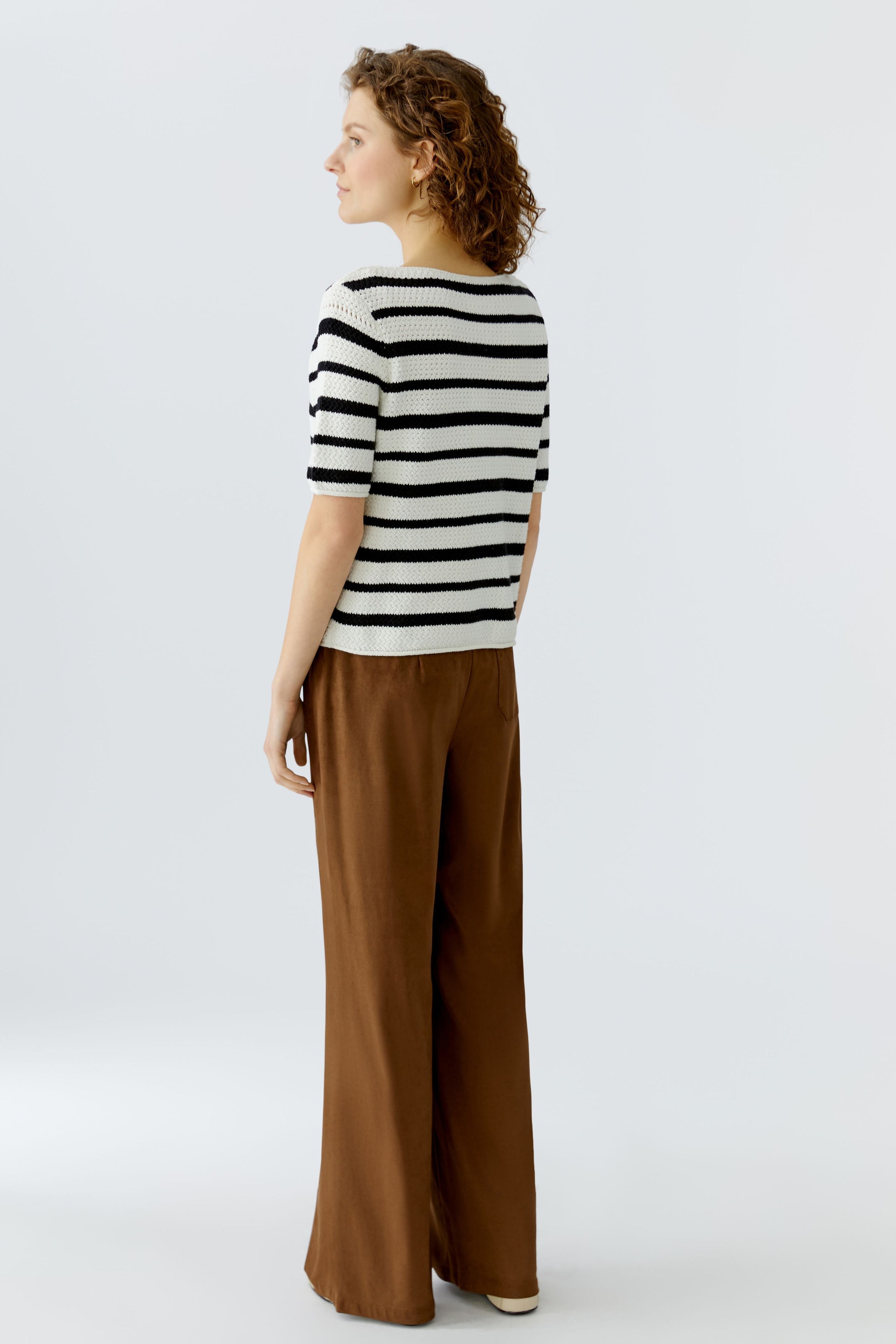 An image of the Oui Striped Jumper
