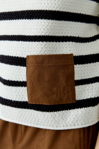 An image of the Oui Striped Jumper