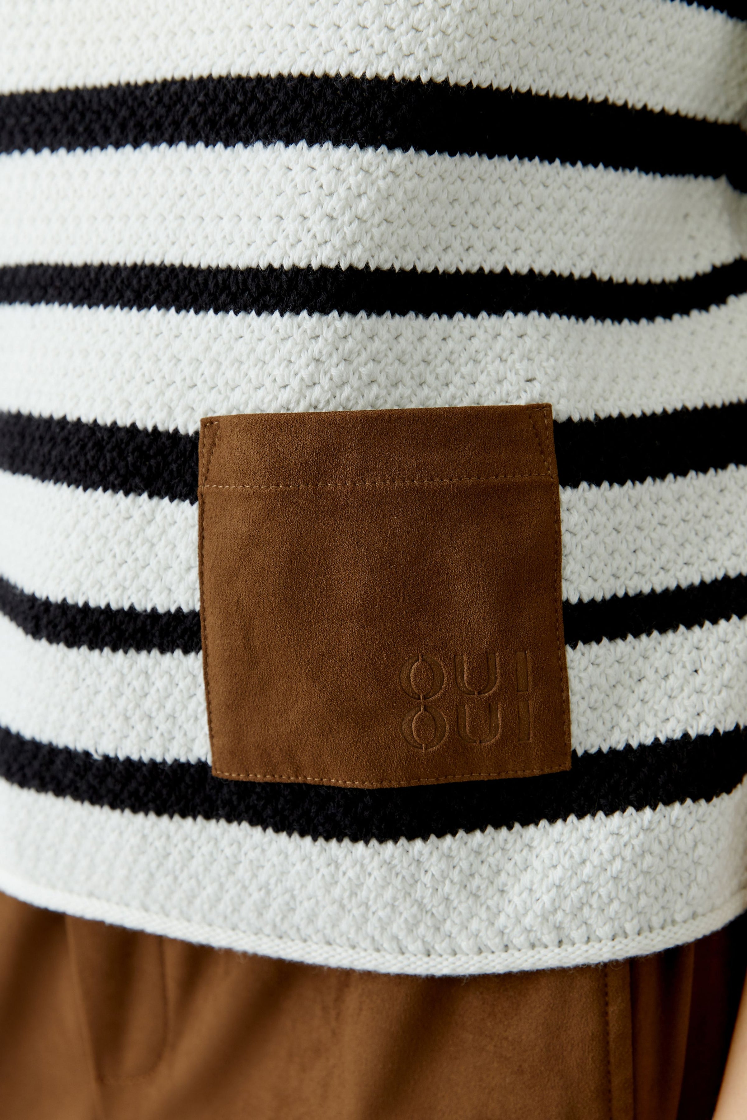 An image of the Oui Striped Jumper