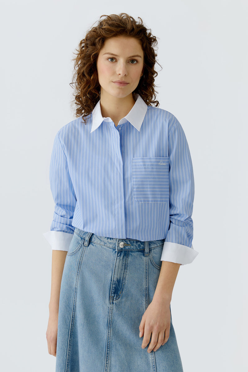 An image of the Oui Woven Blouse