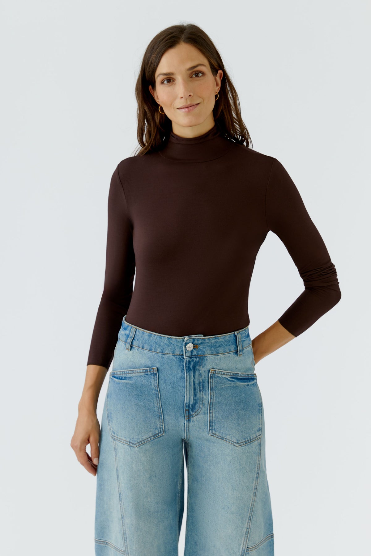 Knitted Turtleneck Shirt