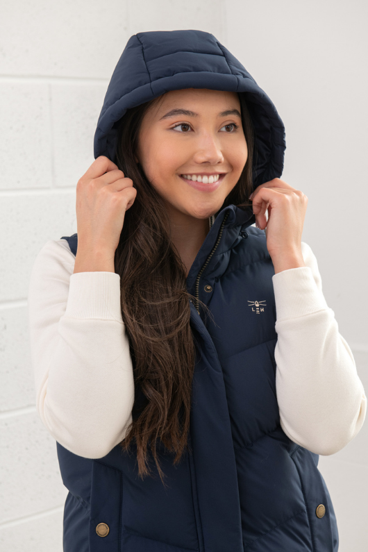 An image of the Lighthouse Savannah Ladies Long Gilet