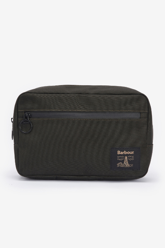 An image of the Barbour Field Washbag