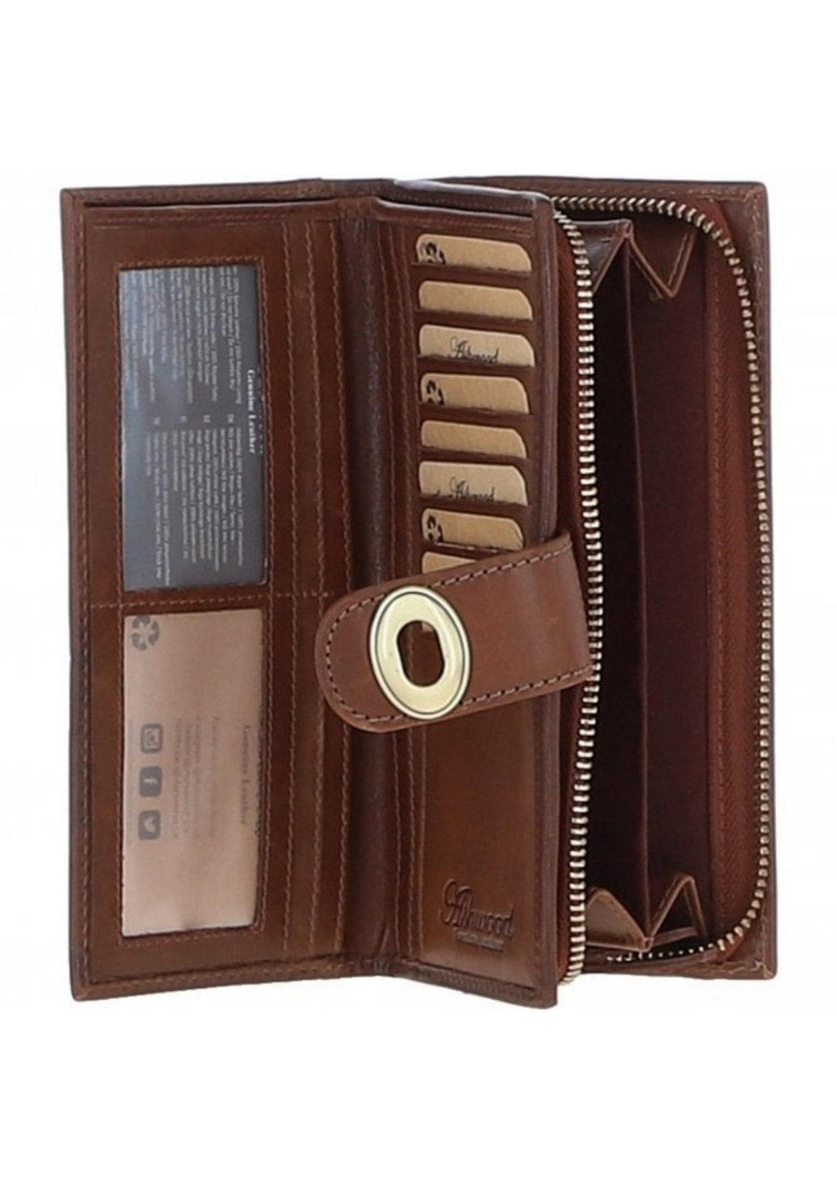 An image of the Ashwood Leather Leather Lock Purse