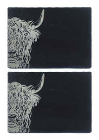 An image of the Selbrae House 2 Slate Place Mats