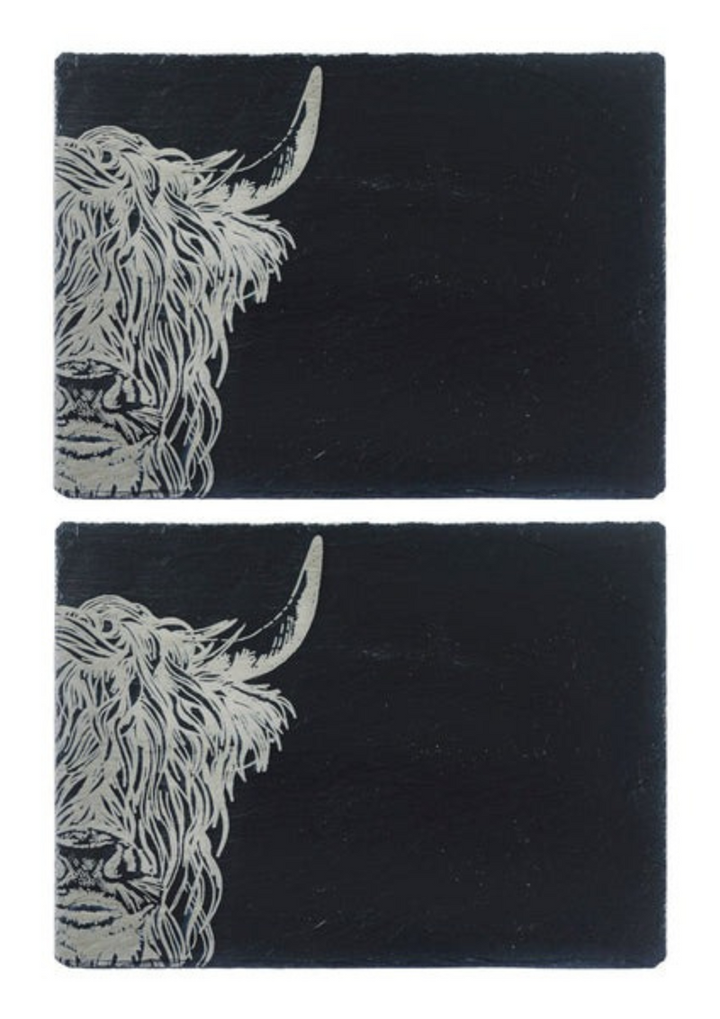 An image of the Selbrae House 2 Slate Place Mats
