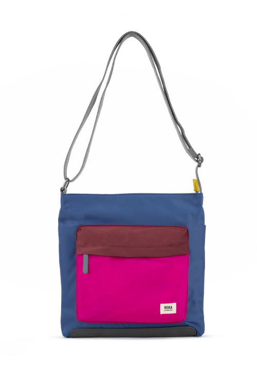 An image of the Roka London Creative Waste Kennington B Recycled Nylon Edition 2 Crossbody Bag.