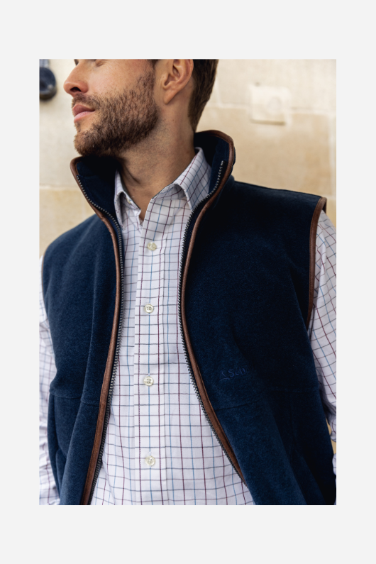 An image of the Schoffel Oakham Fleece Gilet