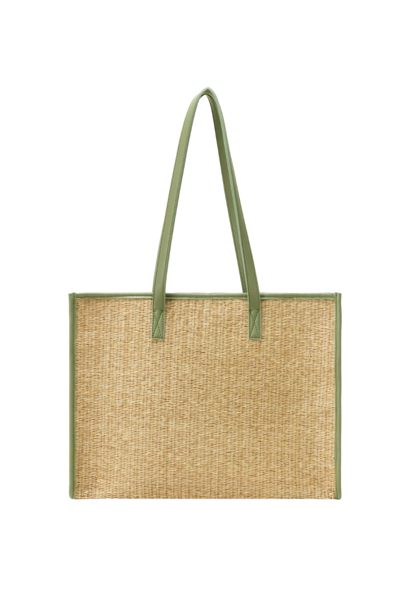 An image of the Every Other Straw Box Tote Bag