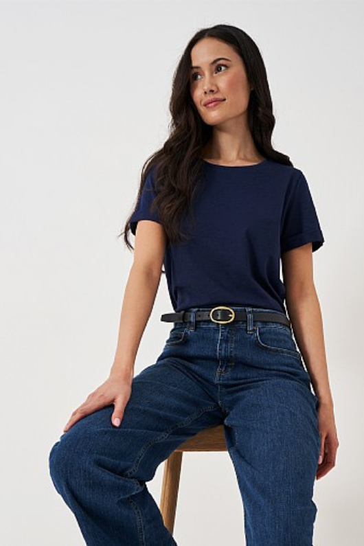 An image of the Crew Clothing Perfect Crew Slub T-Shirt