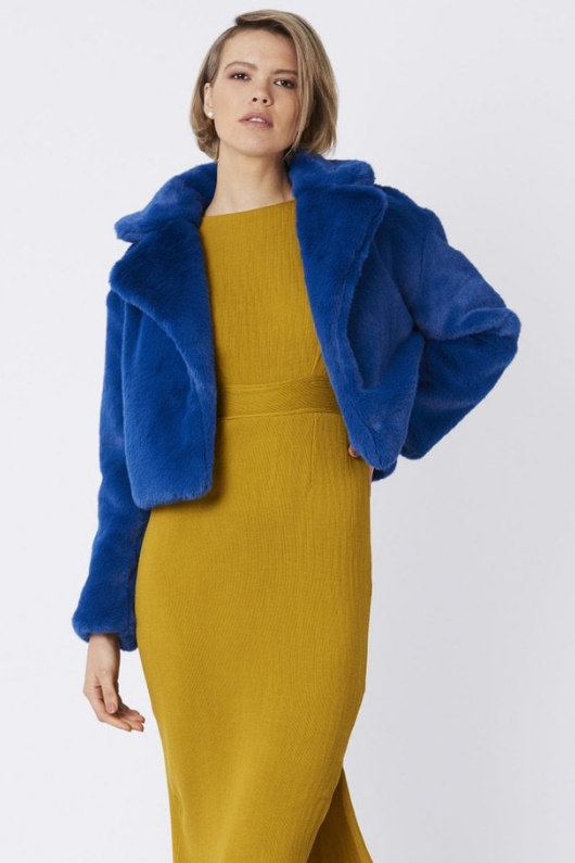 An image of the Jayley Faux Fur Jacket