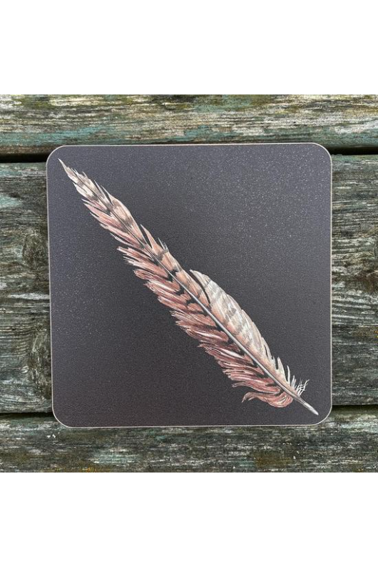 An image of the Vanessa Bathgate Country Feather Coasters