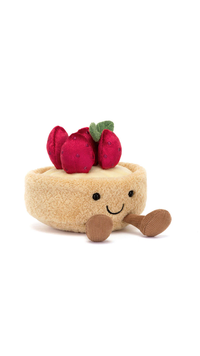 Jellycat Amuseables Fleurette Tarte Aux Fraises