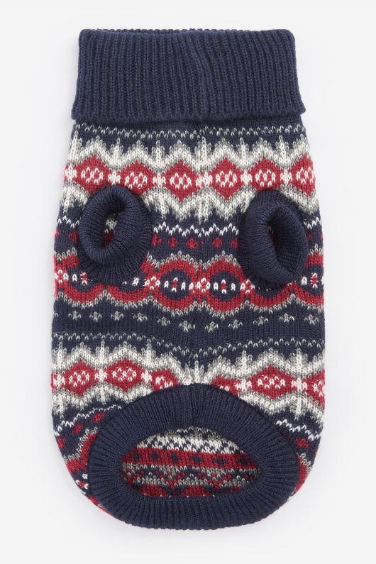 An image of the Barbour Fairisle Dog Jumper