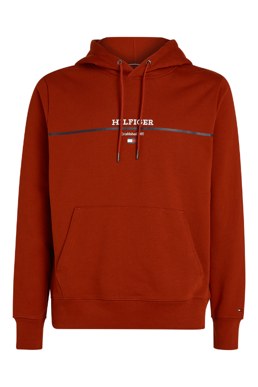 An image of the Tommy Hilfiger Hilfiger Stripe Terry Hoodie