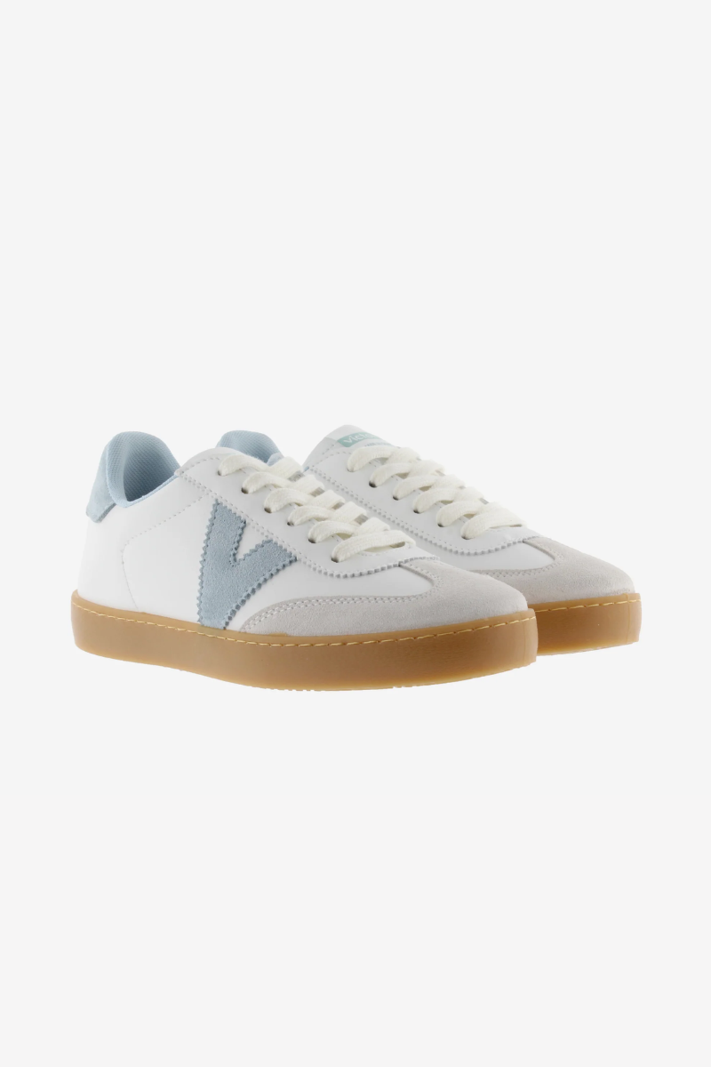 An image of the Victoria Berlin Faux Leather & Suede Cyclist Trainer