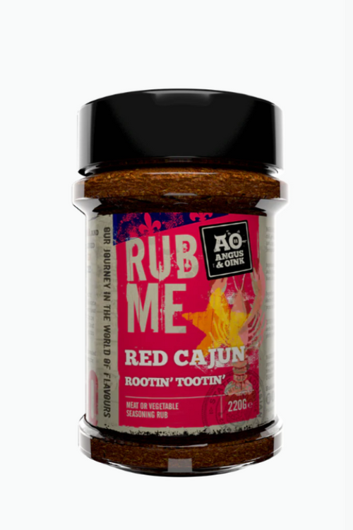 An image of the Angus & Oink Red Cajun Seasoning.
