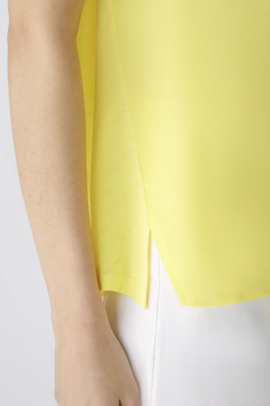 An image of the Oui Plain Cap Sleeve T-Shirt