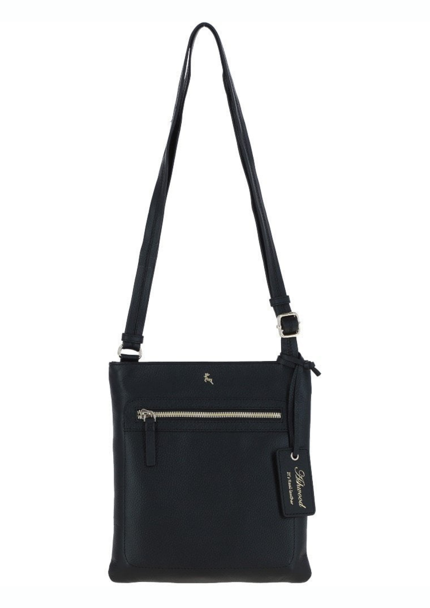 An image of the Ashwood Leather Leather Crossbody Bag