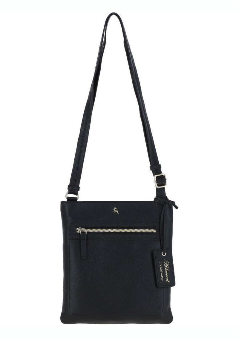 An image of the Ashwood Leather Leather Crossbody Bag