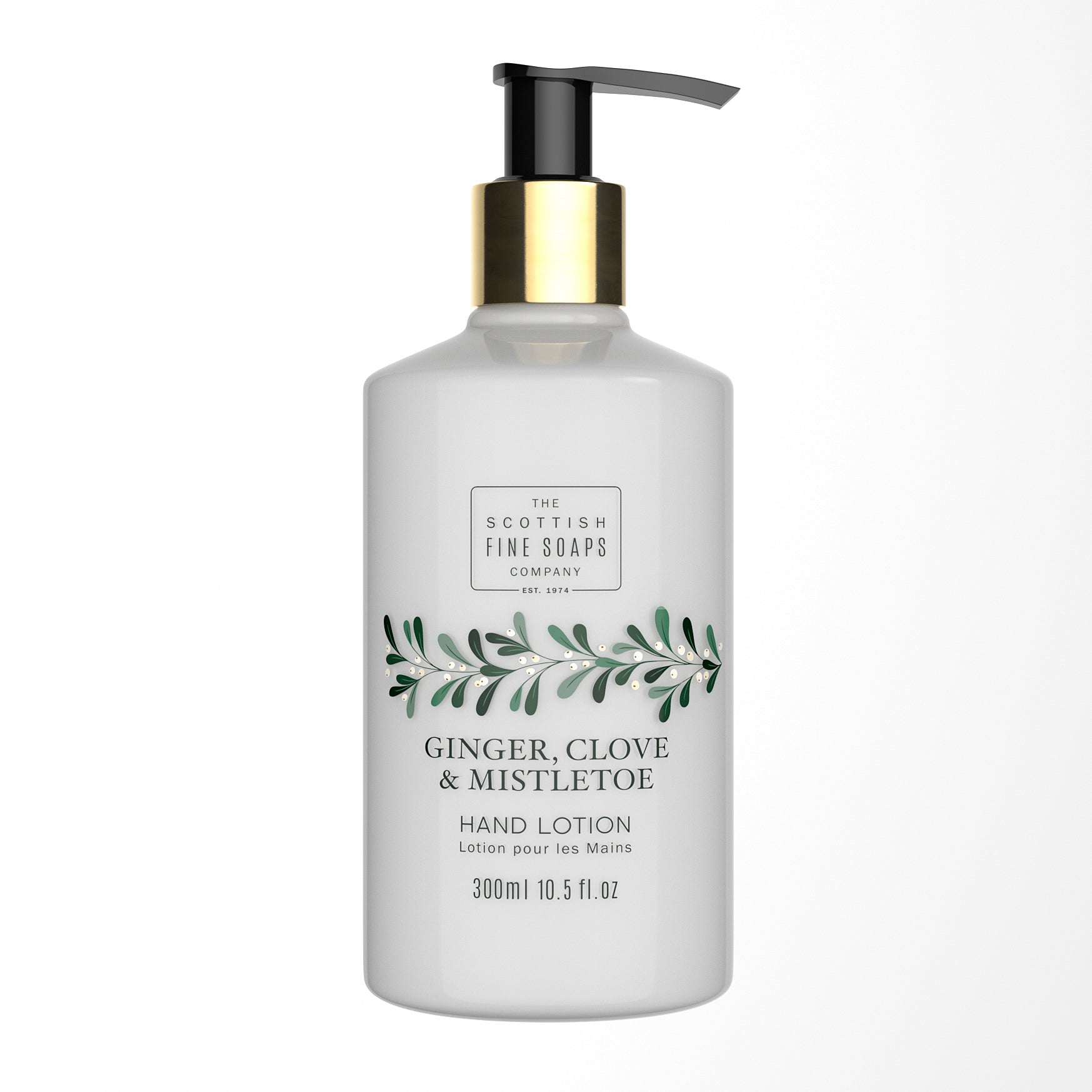 An image of the Scottish Fine Soaps Ginger Clove Mistletoe Hand Lotion