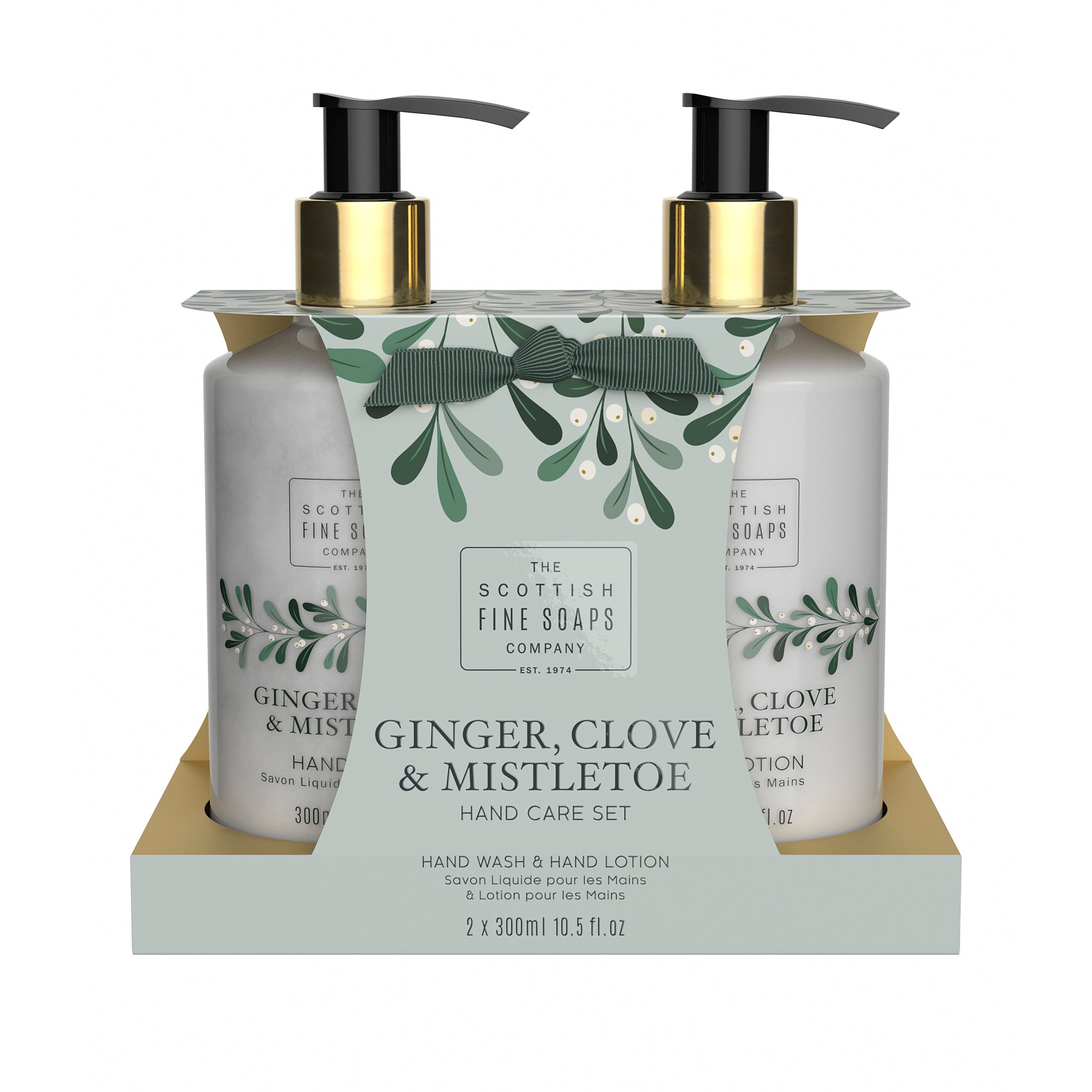 An image of the Scottish Fine Soaps Luxury Festive Duo Fine Naturals