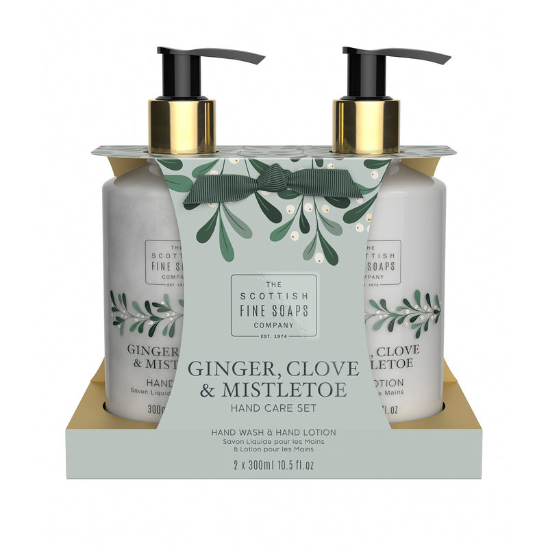 An image of the Scottish Fine Soaps Luxury Festive Duo Fine Naturals
