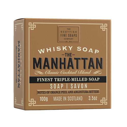 An image of the Scottish Fine Soaps The Manhattan 100g