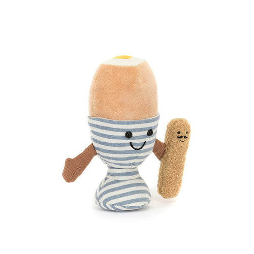 An image of the Jellycat Jellycat Amuseables Eggetha Egg & Lance Soldier