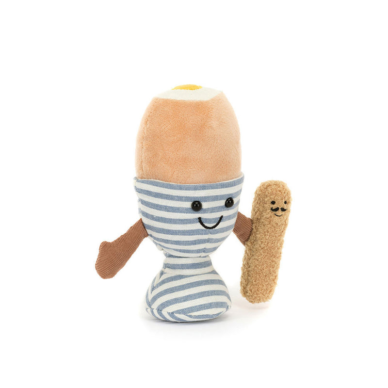 An image of the Jellycat Jellycat Amuseables Eggetha Egg & Lance Soldier