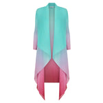 An image of the Alquema Collare Coat in the colour Calypso.