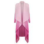 An image of the Alquema Collare Coat in the colour Smoky Rose.