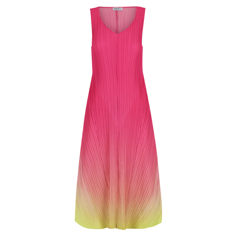 An image of the Alquema Estrella Dress in the colour Acid Dream.