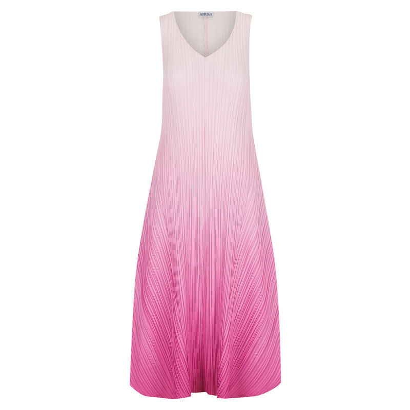 An image of the Alquema Estrella Dress in the colour Smoky Rose.