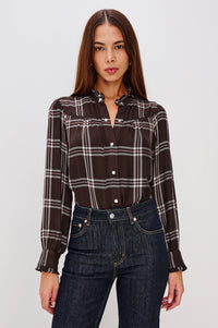 An image of the Rails Alanna Long Sleeves Button Down Top